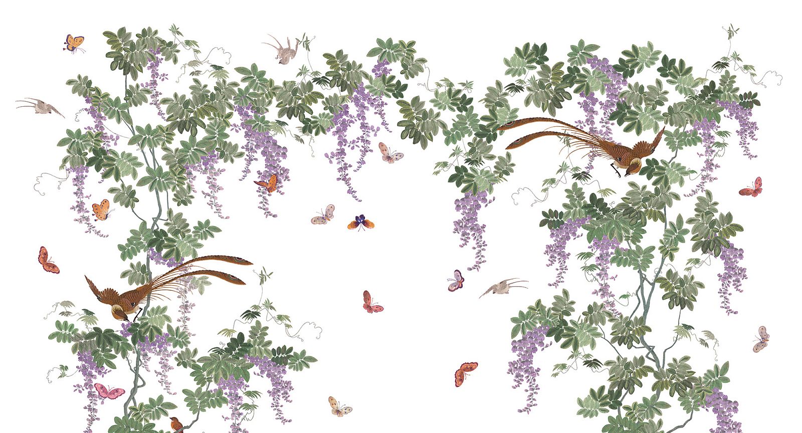 Панно Loymina Jetset Birds of Paradise Jet9 002 A2 3x4 м