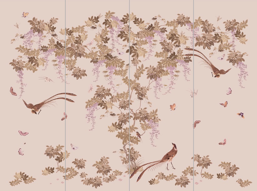 Панно Loymina Jetset Birds of Paradise Jet9 008 A1 3x4 м