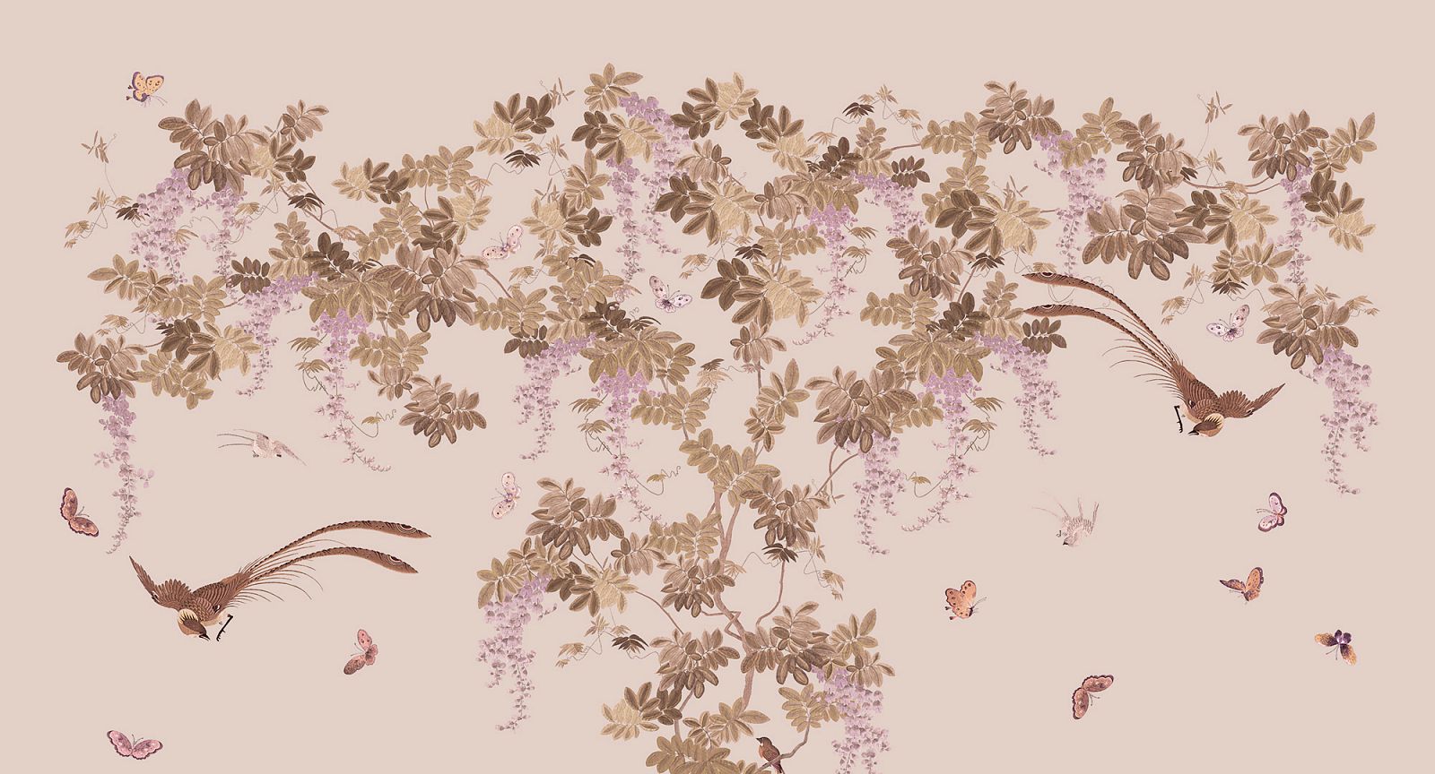 Панно Loymina Jetset Birds of Paradise Jet9 008 A1 3x4 м