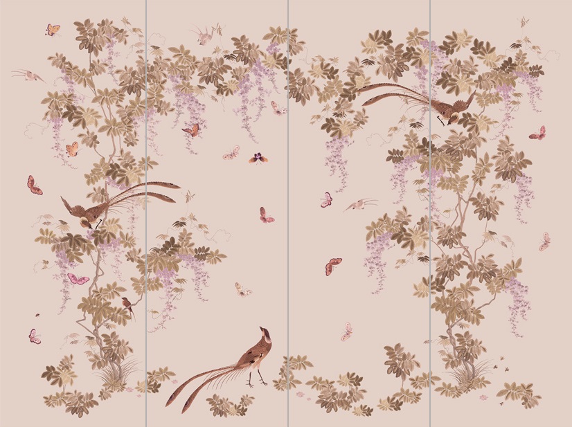 Панно Loymina Jetset Birds of Paradise Jet9 008 A2 3x4 м