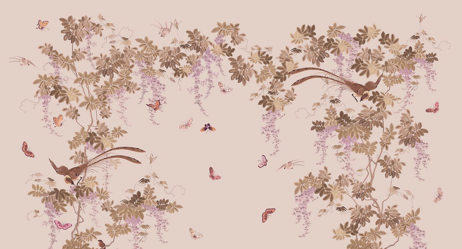 Панно Loymina Jetset Birds of Paradise Jet9 008 A2 3x4 м