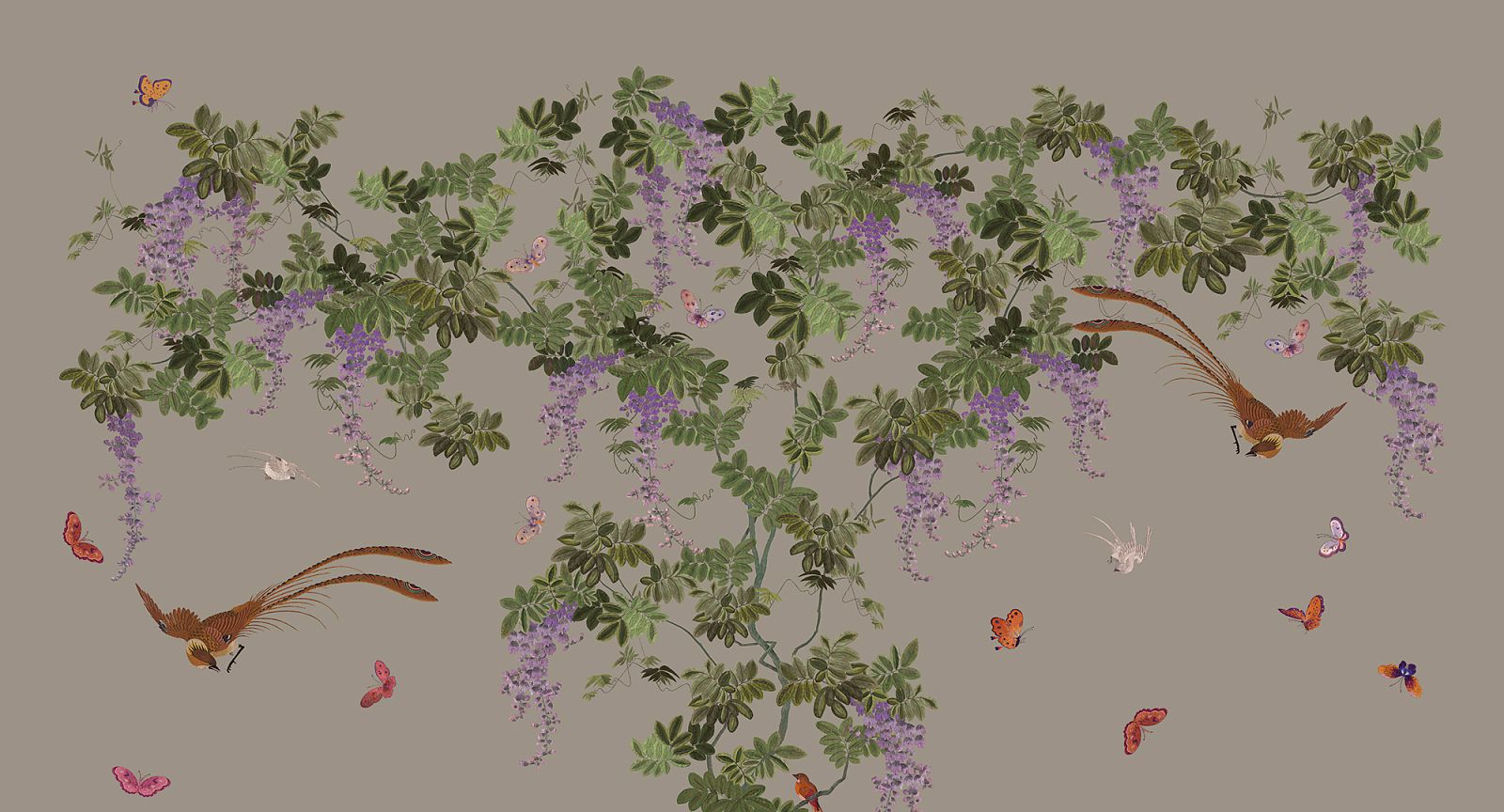 Панно Loymina Jetset Birds of Paradise Jet9 012 A1 3x4 м