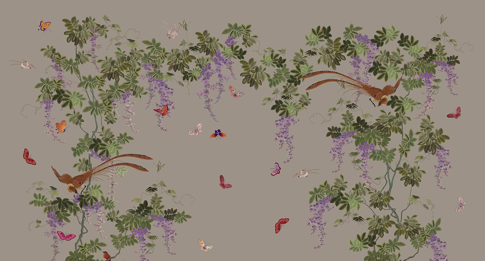 Панно Loymina Jetset Birds of Paradise Jet9 012 A2 3x4 м