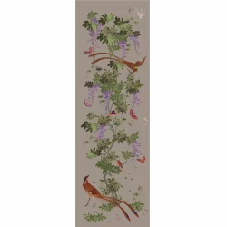 Панно Loymina Jetset Birds of Paradise Jet9 012 A3 3x1 м