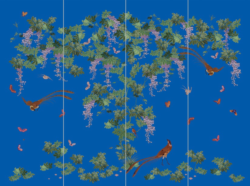 Панно Loymina Jetset Birds of Paradise Jet9 018 A1 3x4 м