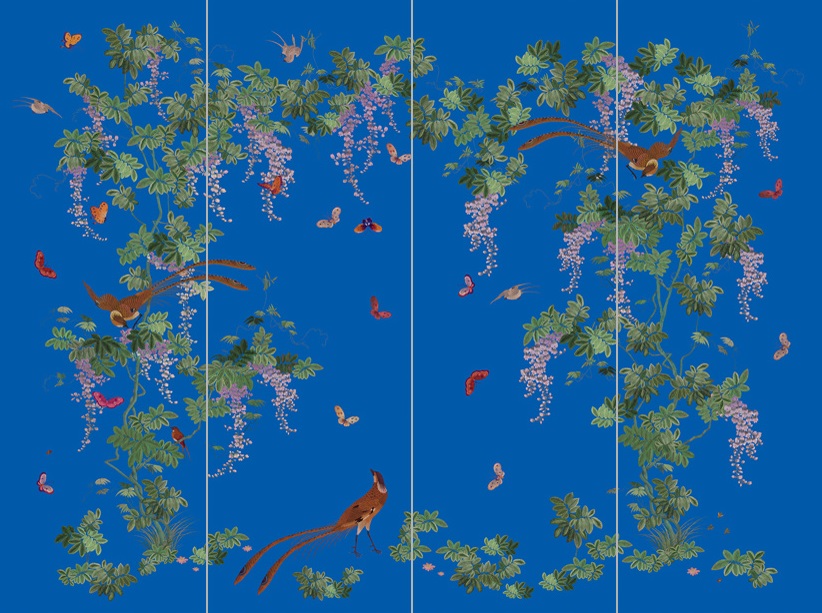 Панно Loymina Jetset Birds of Paradise Jet9 018 A2 3x4 м