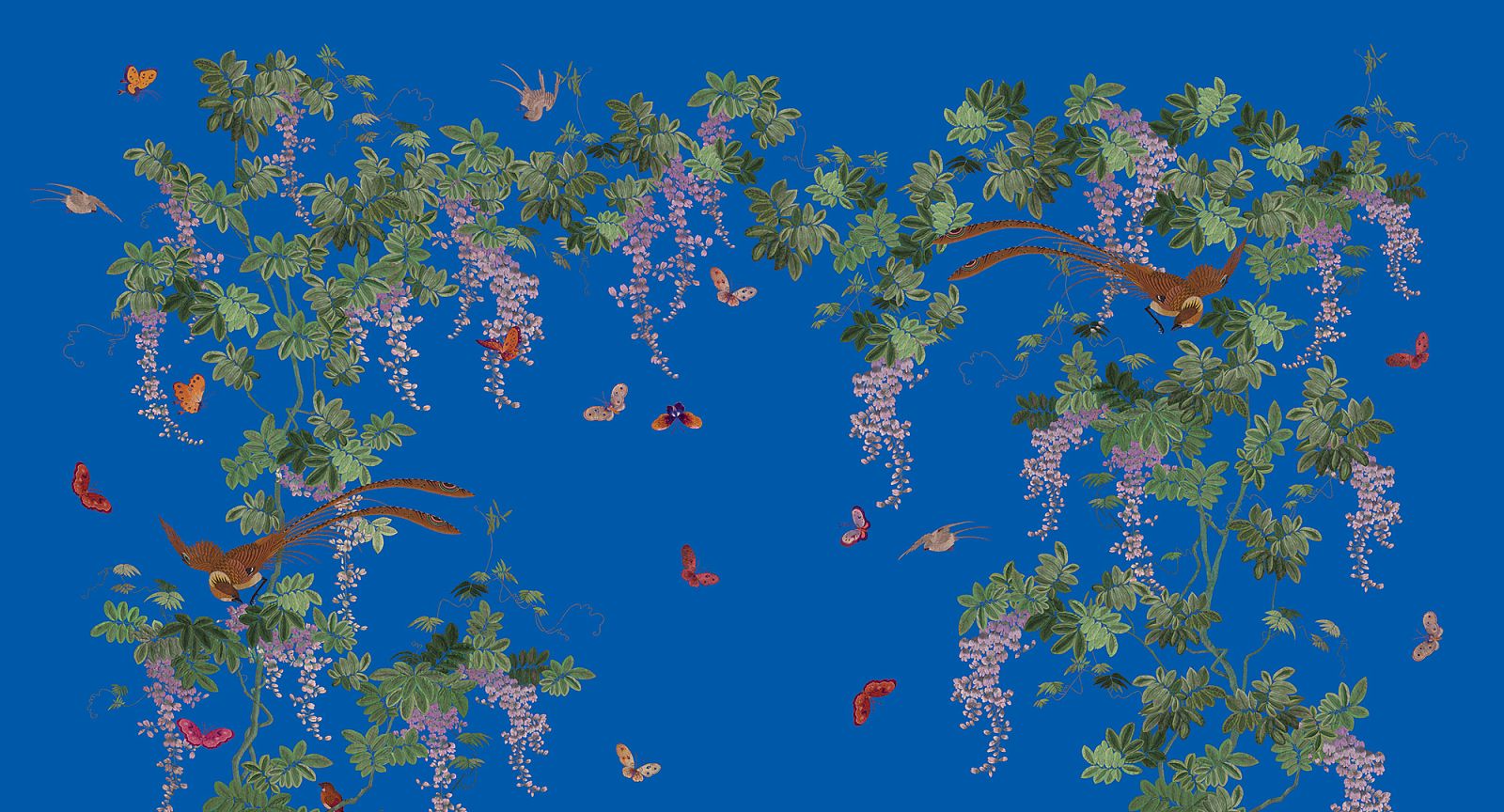 Панно Loymina Jetset Birds of Paradise Jet9 018 A2 3x4 м