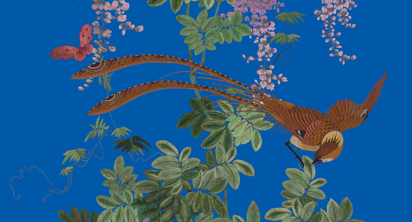 Панно Loymina Jetset Birds of Paradise Jet9 018 A3 3x1 м