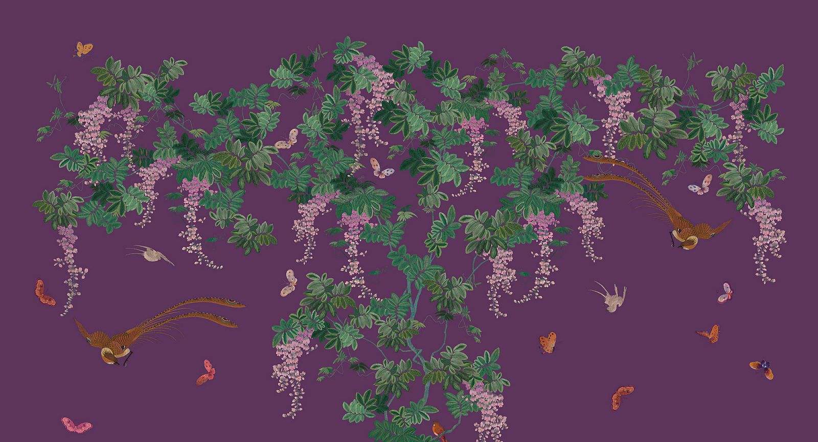 Панно Loymina Jetset Birds of Paradise Jet9 022 A1 3x4 м