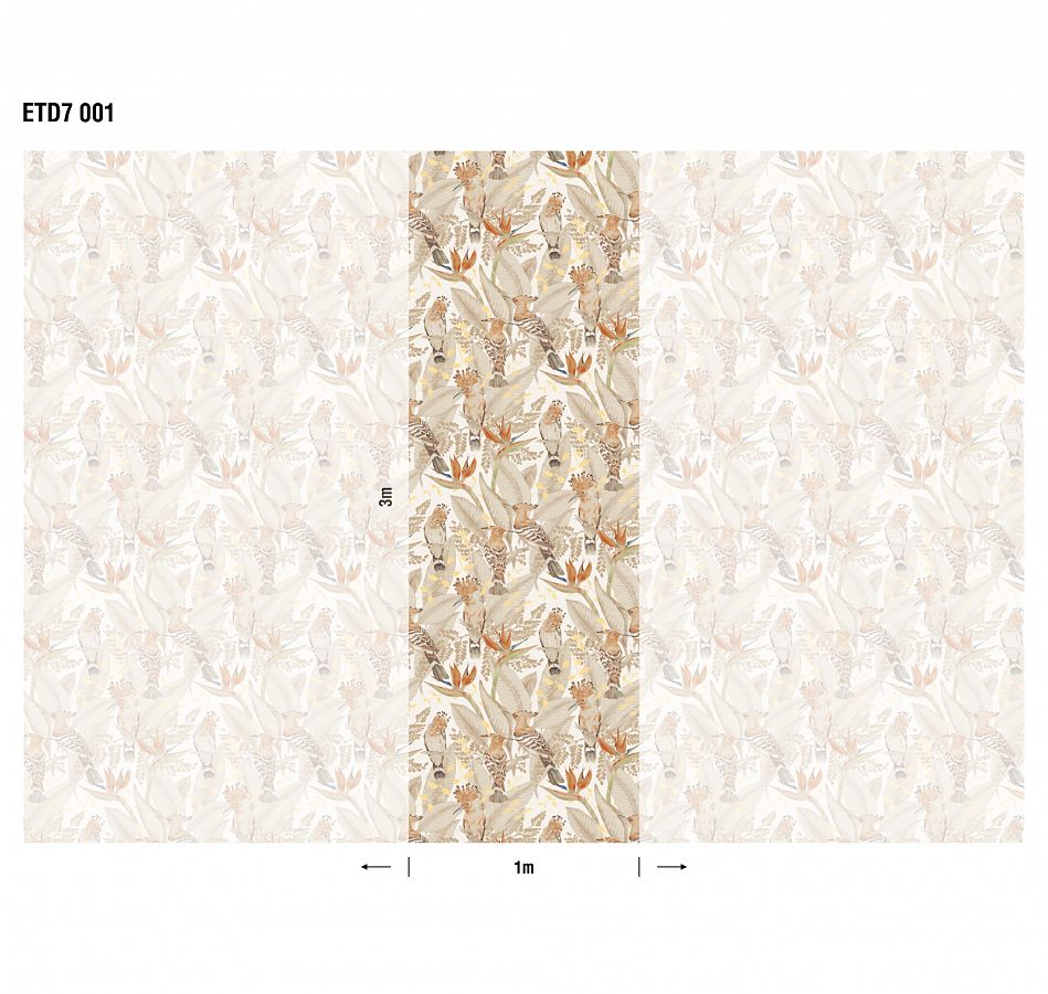 Панно Loymina Etude Hoopoe ETD7 001