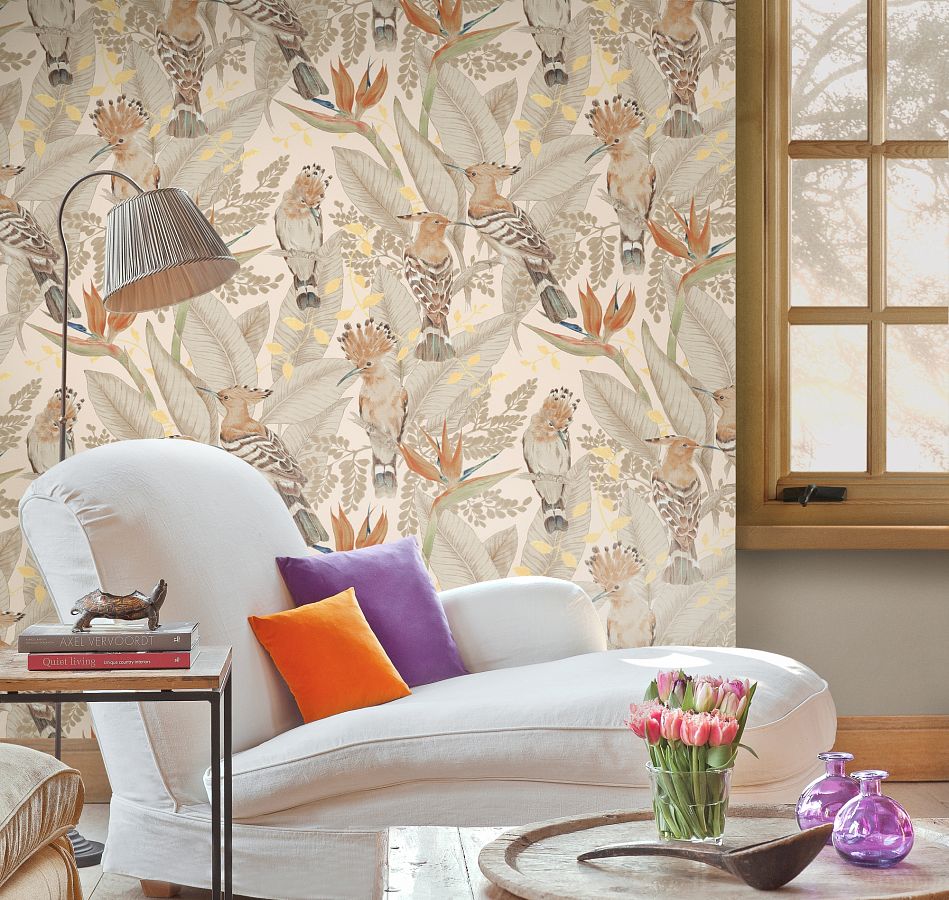 Панно Loymina Etude Hoopoe ETD7 001 фото в интерьере