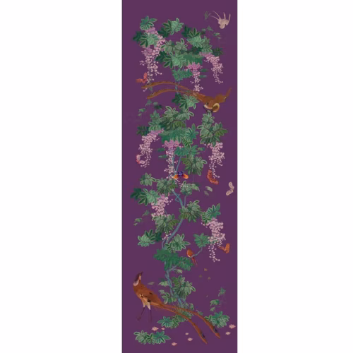 Панно Loymina Jetset Birds of Paradise Jet9 022 A3 3x1 м