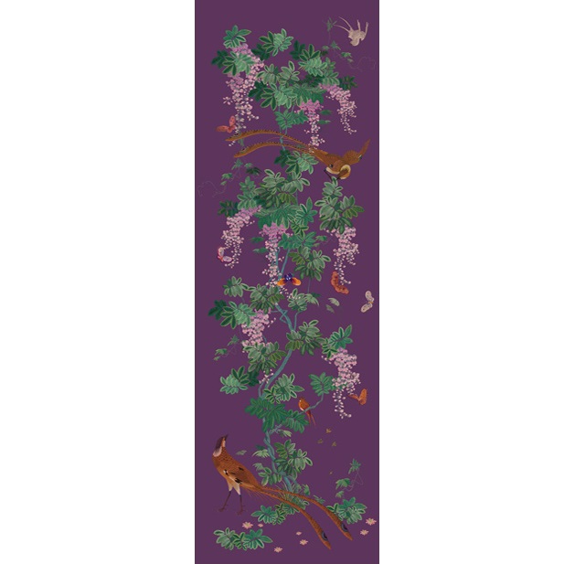 Панно Loymina Jetset Birds of Paradise Jet9 022 A3 3x1 м