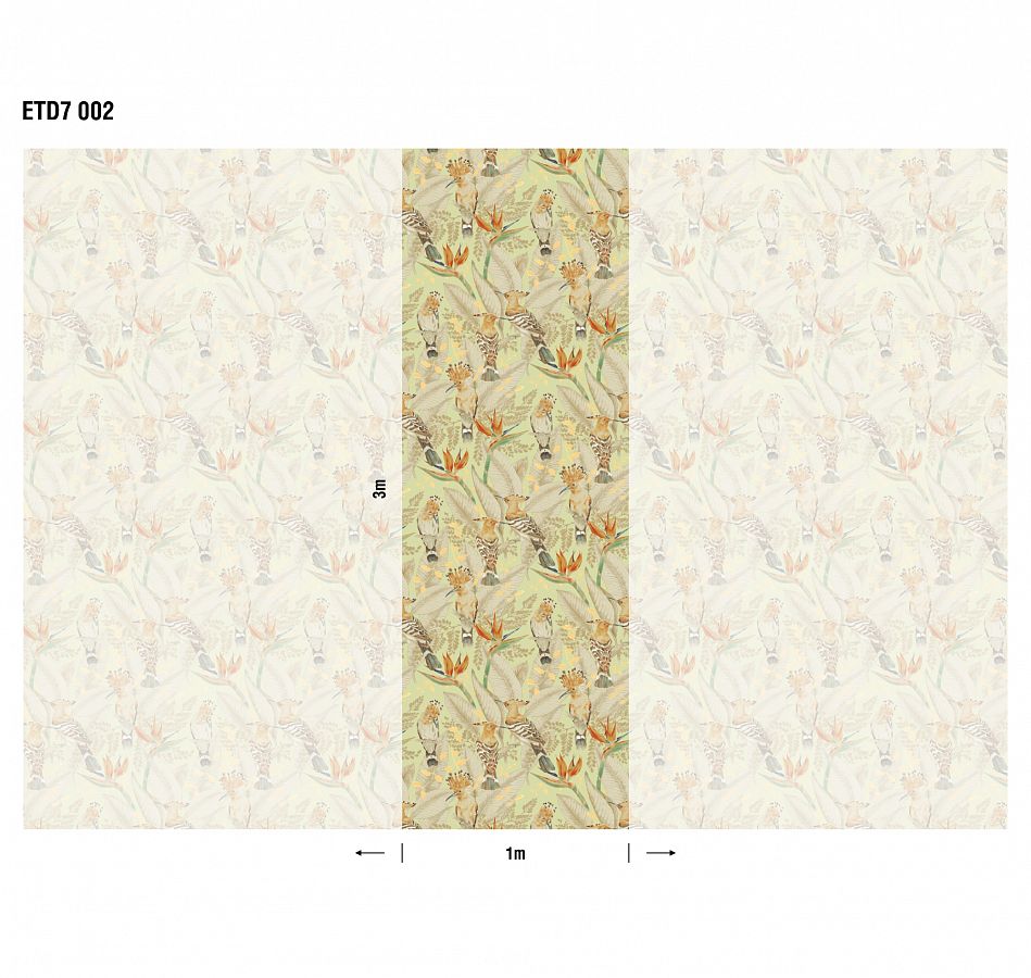 Панно Loymina Etude Hoopoe ETD7 002