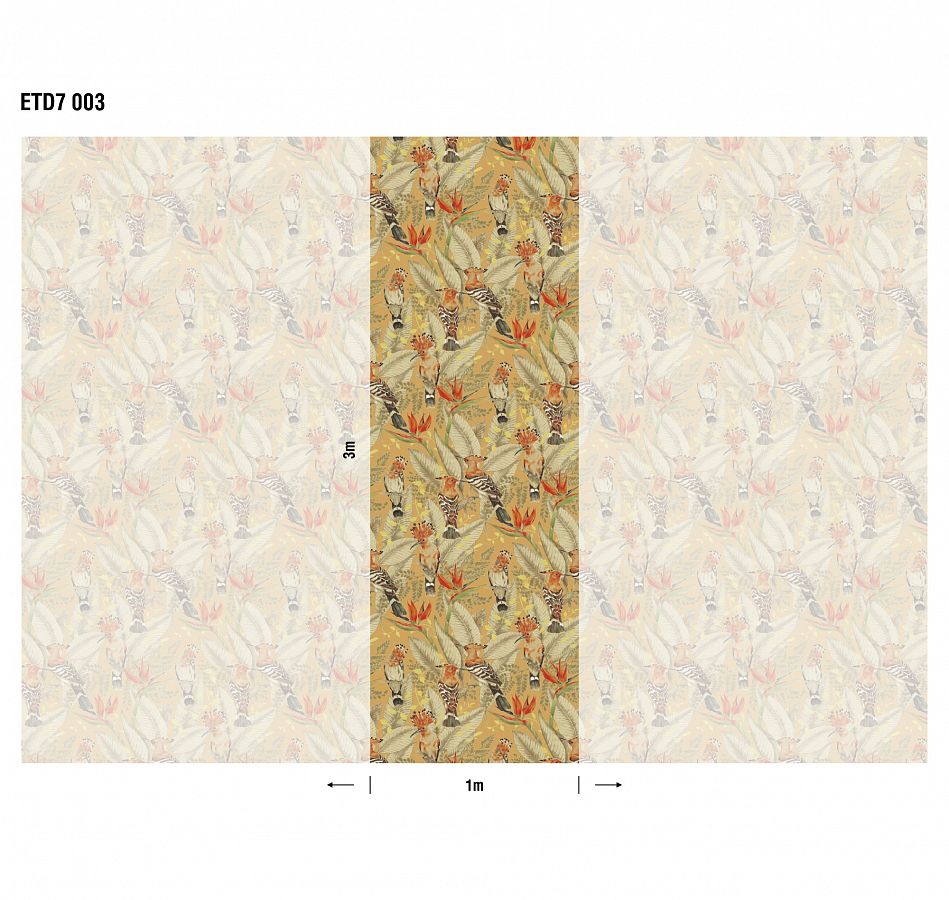 Панно Loymina Etude Hoopoe ETD7 003