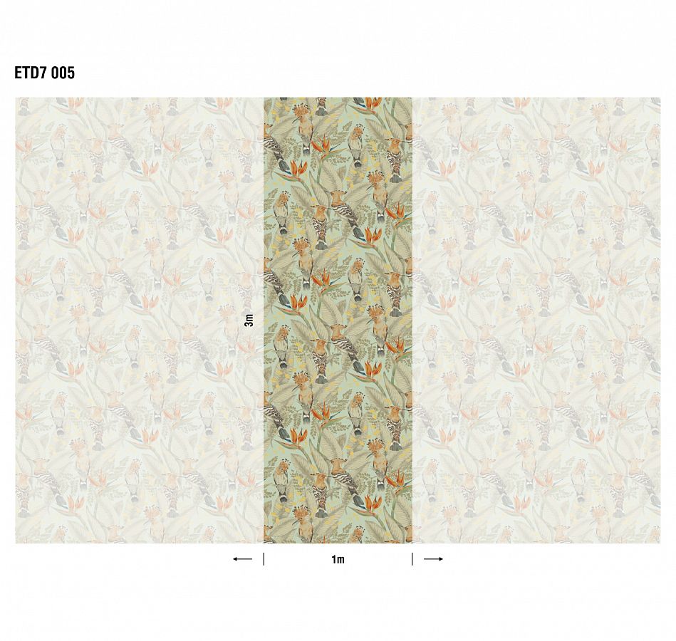 Панно Loymina Etude Hoopoe ETD7 005