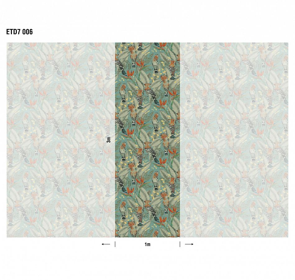 Панно Loymina Etude Hoopoe ETD7 006