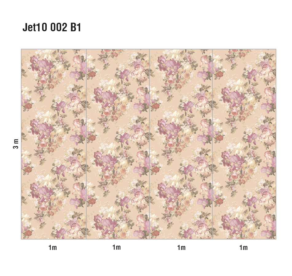 Панно Loymina Jetset Fleur de Lis Jet10 002 B1 3x4 м