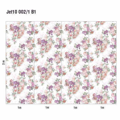 Панно Loymina Jetset Fleur de Lis Jet10 002/1 B1 3x4 м