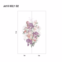 Панно Loymina Jetset Fleur de Lis Jet10 002/1 B2 3x2 м