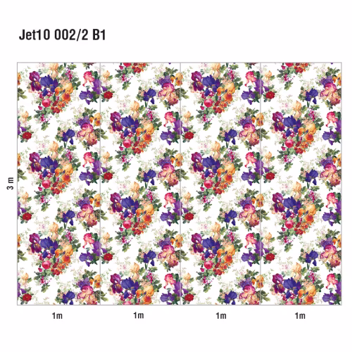 Панно Loymina Jetset Fleur de Lis Jet10 002/2 B1 3x4 м