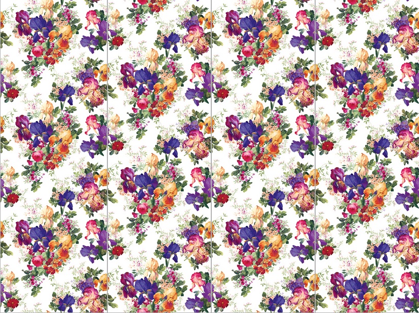 Панно Loymina Jetset Fleur de Lis Jet10 002/2 B1 3x4 м