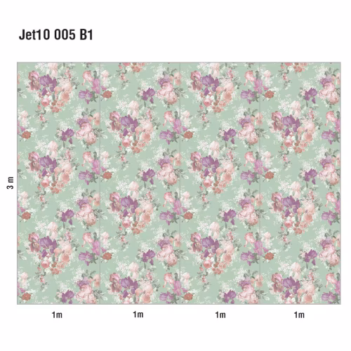 Панно Loymina Jetset Fleur de Lis Jet10 005 B1 3x4 м