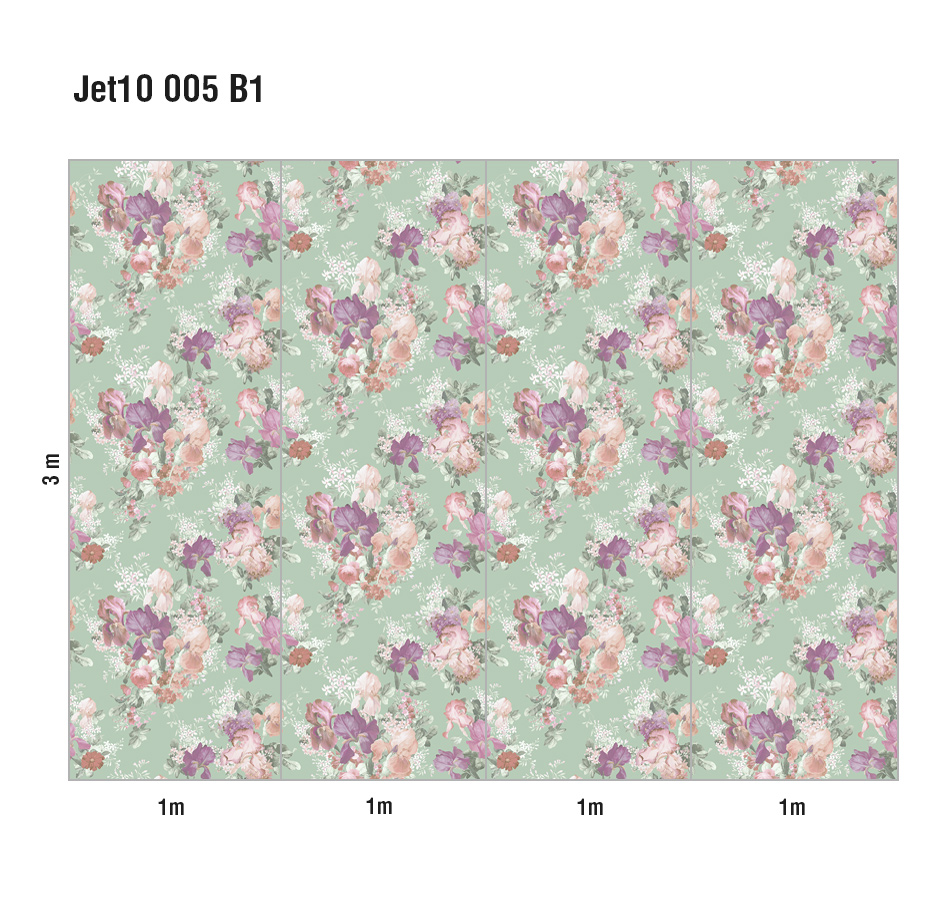 Панно Loymina Jetset Fleur de Lis Jet10 005 B1 3x4 м