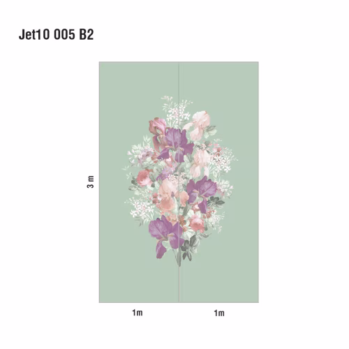 Панно Loymina Jetset Fleur de Lis Jet10 005 B2 3x2 м