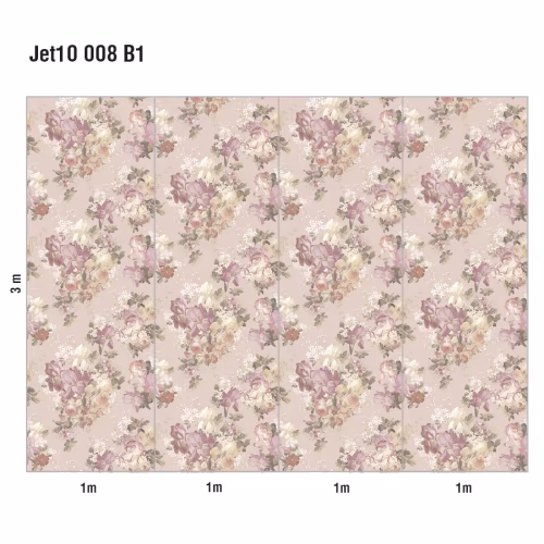 Панно Loymina Jetset Fleur de Lis Jet10 008 B1 3x4 м