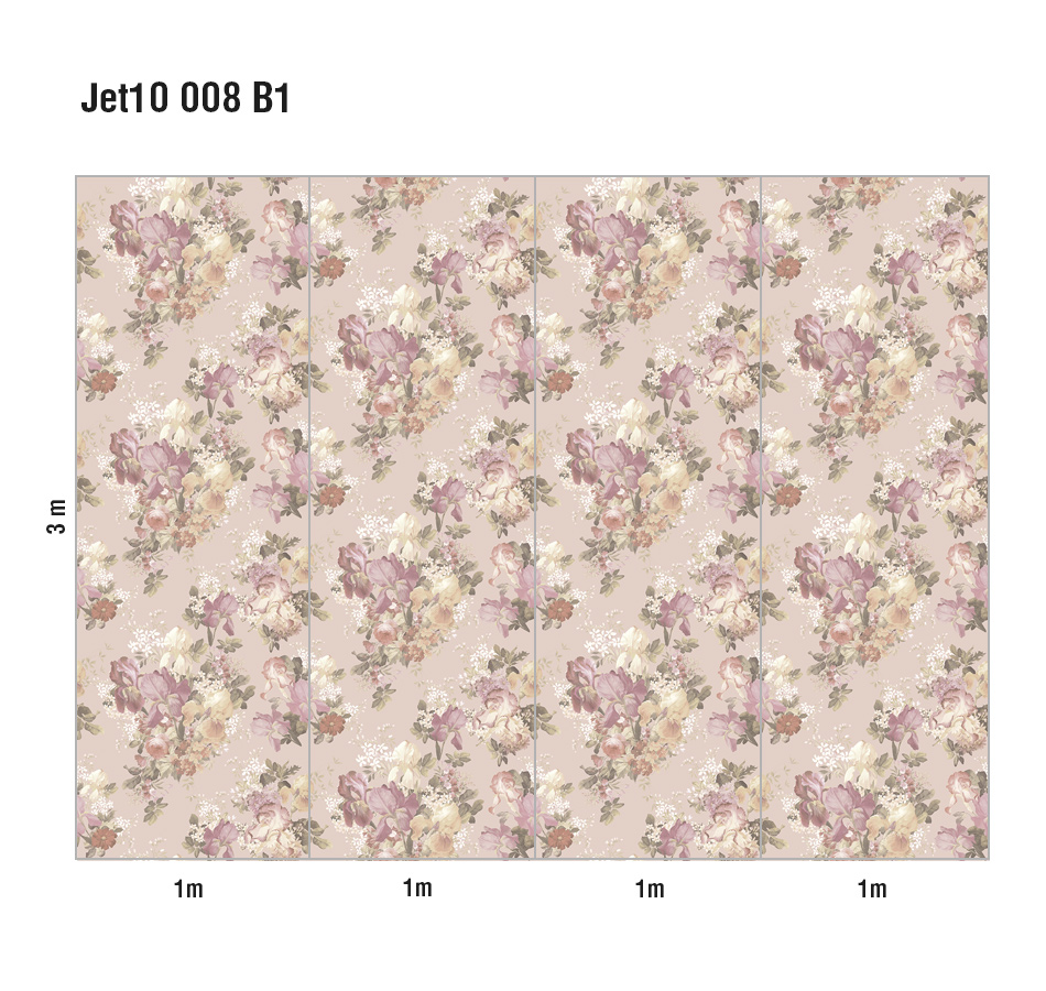 Панно Loymina Jetset Fleur de Lis Jet10 008 B1 3x4 м