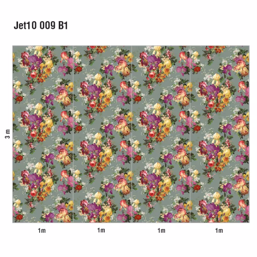 Панно Loymina Jetset Fleur de Lis Jet10 009 B1 3x4 м