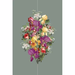 Панно Loymina Jetset Fleur de Lis Jet10 009 B2 3x2 м
