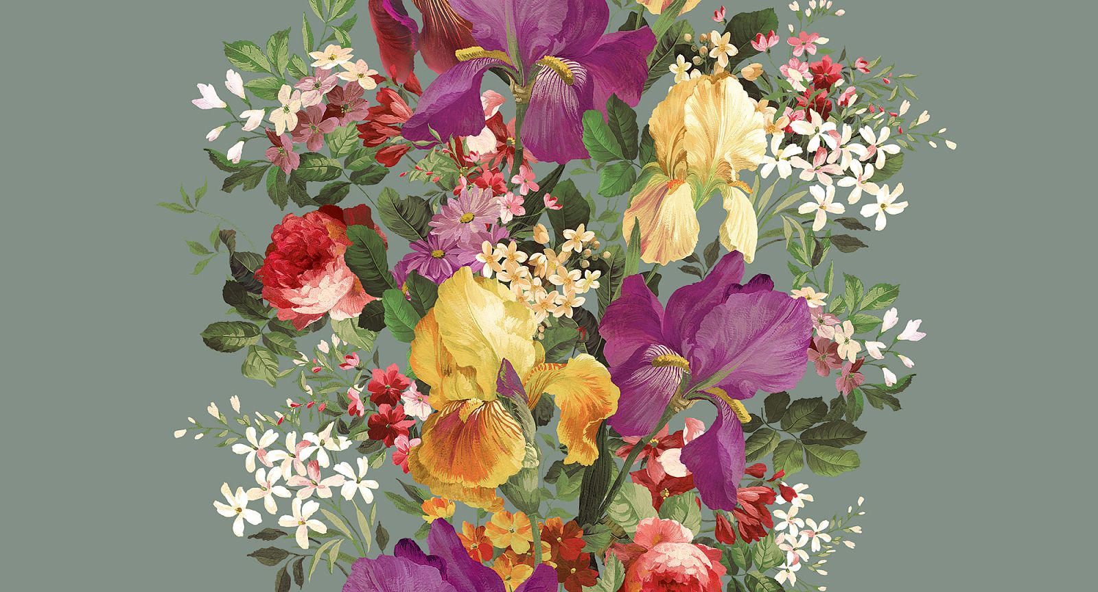 Панно Loymina Jetset Fleur de Lis Jet10 009 B2 3x2 м