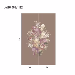 Панно Loymina Jetset Fleur de Lis Jet10 009/1 B2 3x2 м