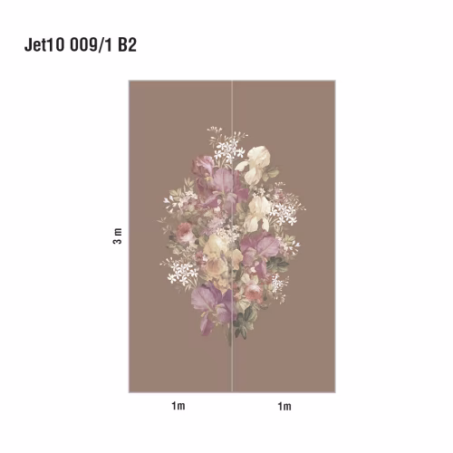 Панно Loymina Jetset Fleur de Lis Jet10 009/1 B2 3x2 м