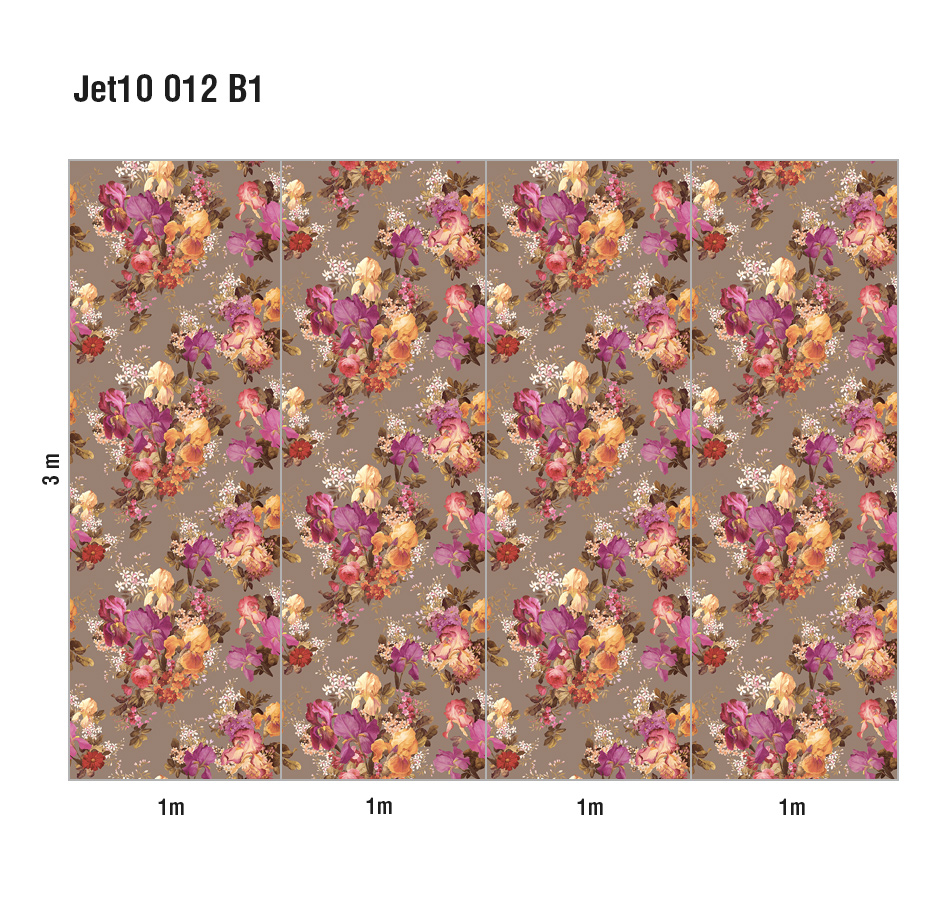 Панно Loymina Jetset Fleur de Lis Jet10 012 B1 3x4 м