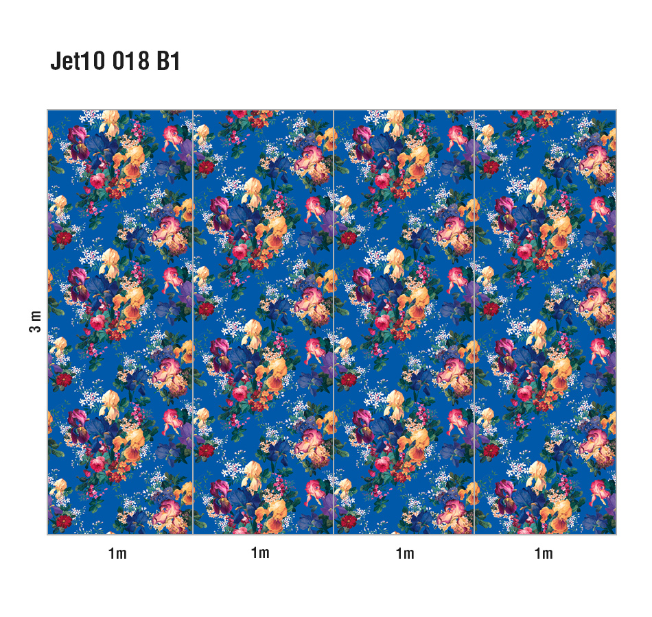 Панно Loymina Jetset Fleur de Lis Jet10 018 B1 3x4 м