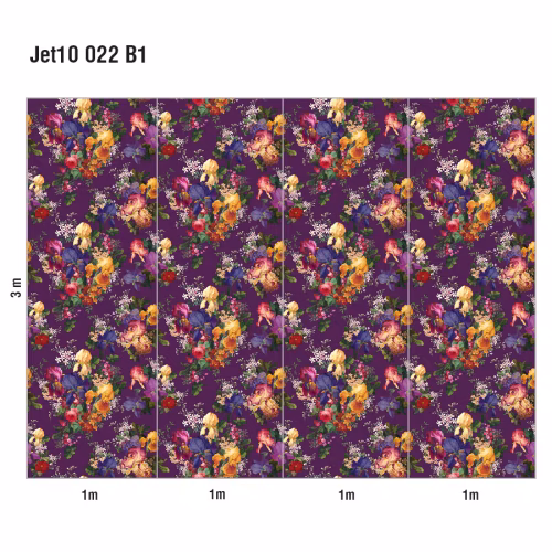 Панно Loymina Jetset Fleur de Lis Jet10 022 B1 3x4 м