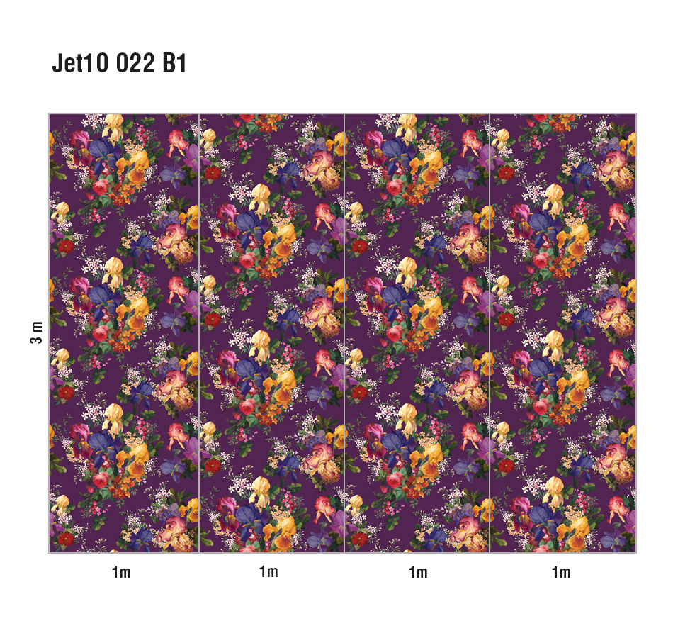 Панно Loymina Jetset Fleur de Lis Jet10 022 B1 3x4 м