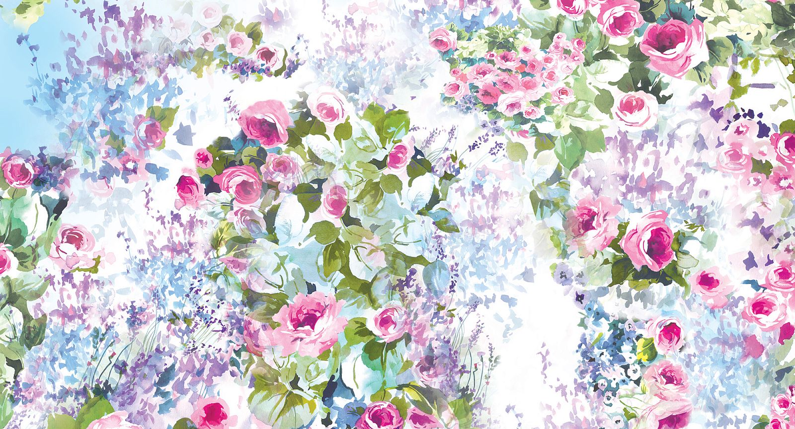 Панно Loymina Sialia Jardin des roses Q10 006 A2 3x2 м