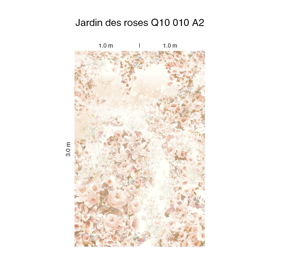 Панно Loymina Sialia Jardin des roses Q10 010 A2 3x2 м