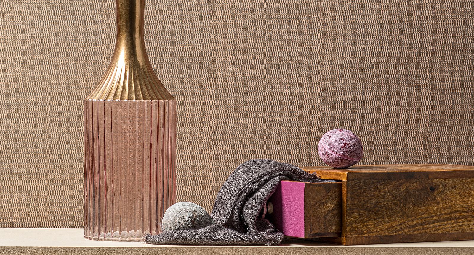 Обои Loymina Shade vol. 2 Striped Tweed SDR2 012 фото в интерьере