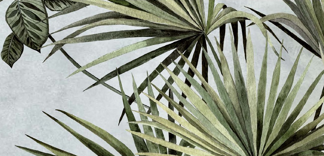 Панно Decoprint Blooming Secret Garden Light Green BLD22783 2х2.8 м Панно Decoprint Blooming Secret Garden Light Green BLD22783 2х2.8 м