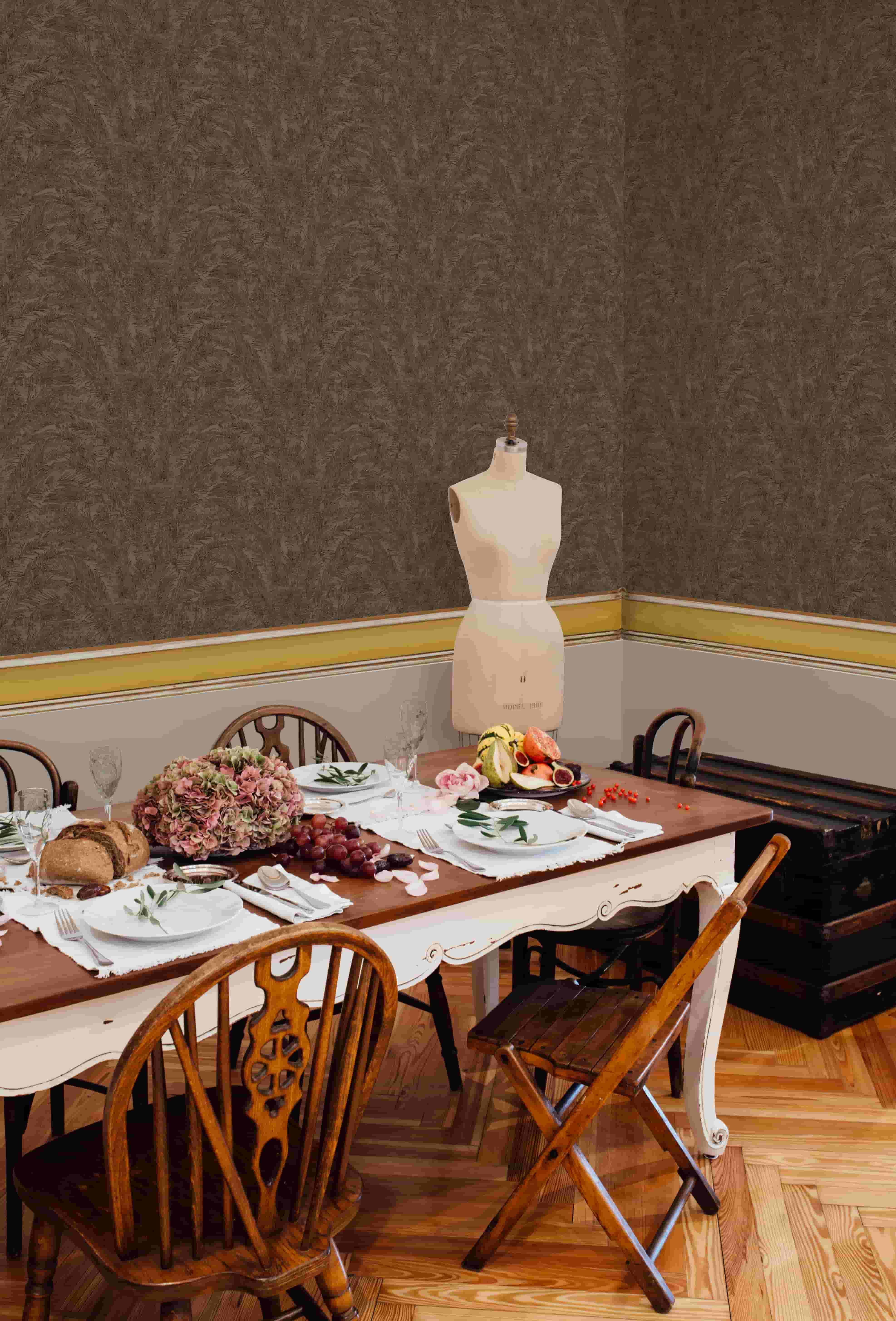 Обои Architector Tempo Isabella 6300014 фото в интерьере