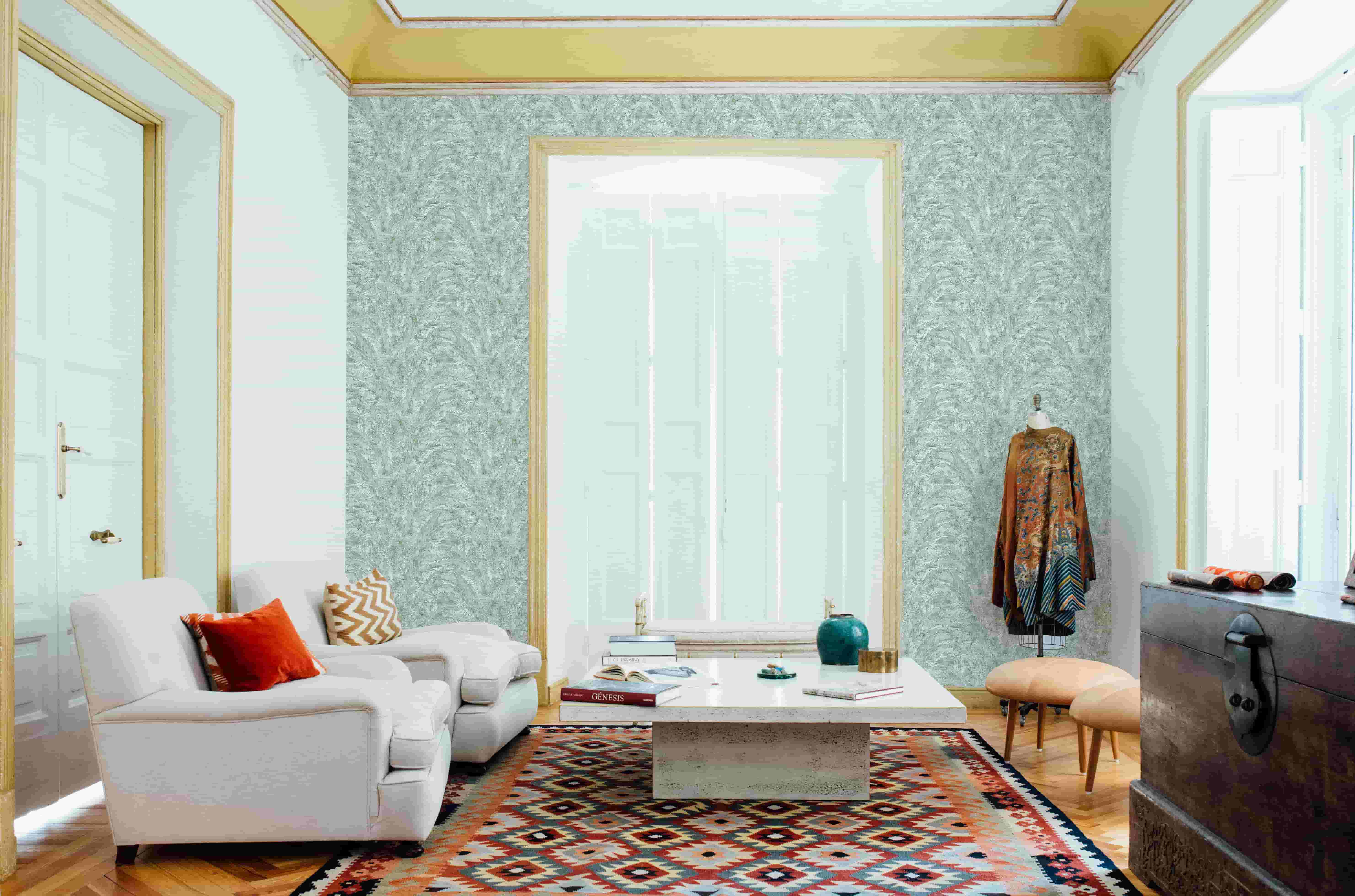 Обои Architector Tempo Isabella 6300015 фото в интерьере