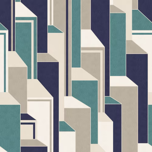 Обои Architector Mondrian Bauhaus poster KTM1330