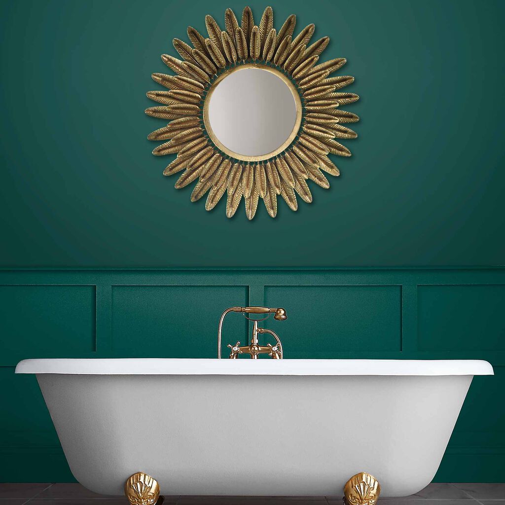 Краска Graham & Brown цвет Eva Gloss 1 л фото в интерьере Краска Graham & Brown цвет Eva Gloss 1 л фото в интерьере