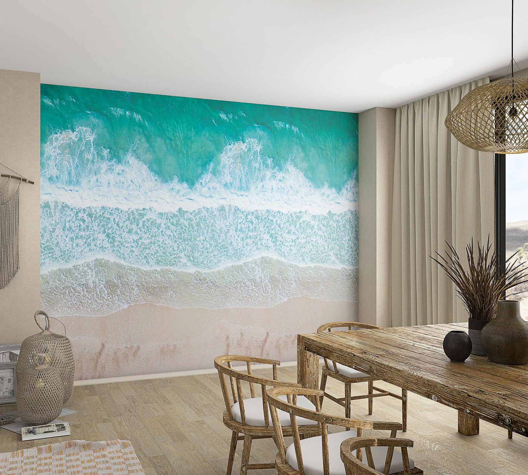 Панно Marburg Dune 32547 2,7х1,59 м фото в интерьере