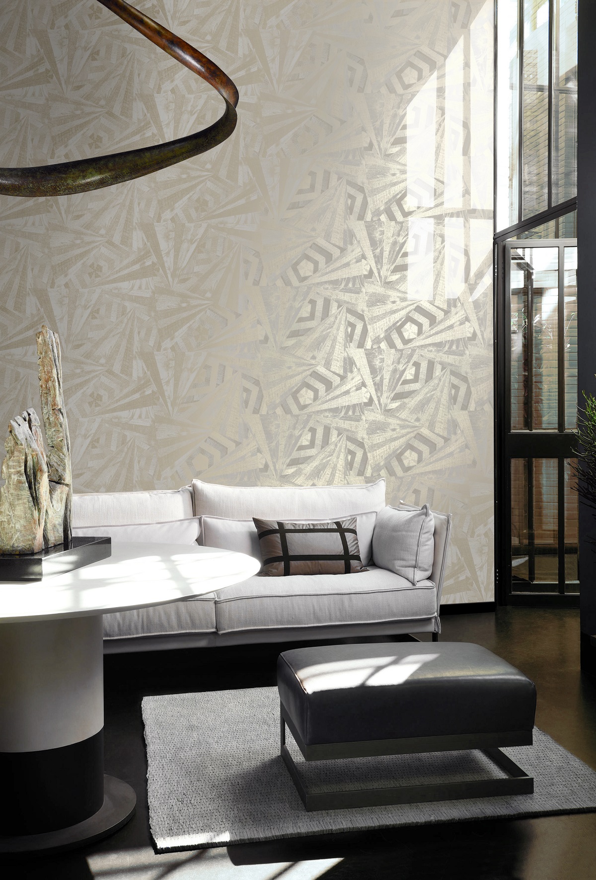 Обои Trendsetter Renzo RE4502 фото в интерьере